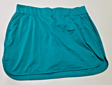 NWOT Columbia Turquoise Skort Skirt Stretch Pockets Women's XL Style AK2443