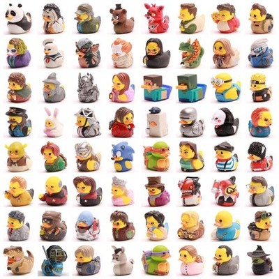 Mini TUBBZ Badeente Quietscheente Quietscheentchen Gummiente Plastikente Ente