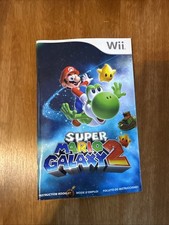 Super Mario Galaxy 2 Nintendo Wii Manual Booklet Only VGC