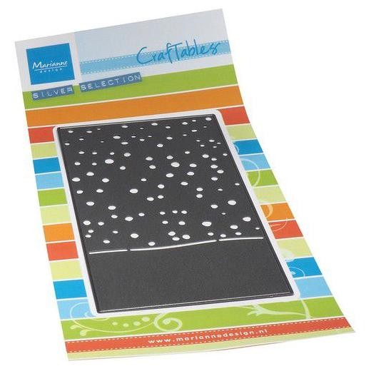 Marianne Design Craftables Cutting Dies - Winter Rectangle CR1629