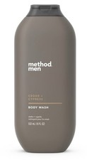 Method Men Body Wash, Cedar  Cypress, Paraben and Phthalate Free, 18 fl oz