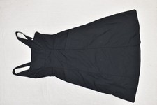 Banana Republic Women's Dress Size 6 Blue Black Solid Back Zip 100% Cotton