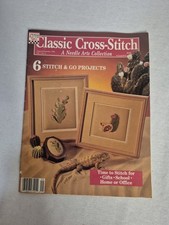 Classic Cross Stitch A Needle Arts Collection August/September 1990 Cactus