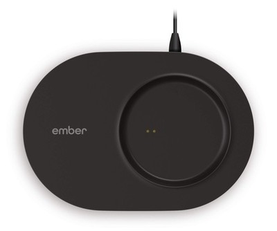 Wireless Charging Coaster for Temperature Control Travel Mug, Black