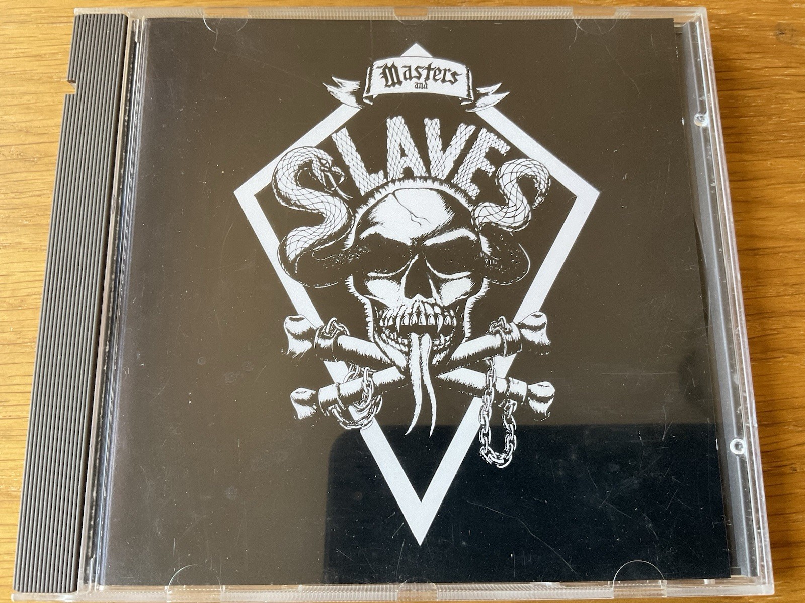 Masters & Slaves CD Welcome To The Meat Machine Legacy Records Swedish Import