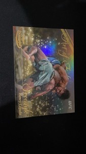 2024 Topps Gold Label UFC Henry Cejudo Art of Fighting SSP Case Hit #AOF-17