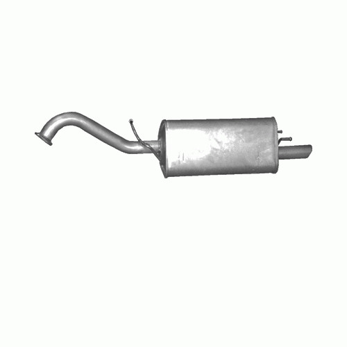 Silencieux arrière pour Daewoo Tacuma 1.6 1.8 2.0 de 2000 à 2005 en acier aluminisé