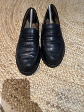 Chaussure Mocassins Élégante Homme Vintage Marque Non Visible T 8.5 Ou 42