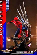Sideshow Hot Toys QS015 Marvel Spider-Man Homecoming Deluxe 1 4 Scale Figure NIB