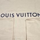Louis Vuitton Beige Dustbag Storage Pouch Solid w/ Logo Accent Women — photo 2