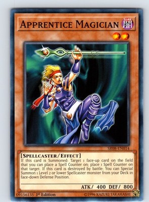 Apprentice Magician Common 1st Edition SR08-EN014 LP