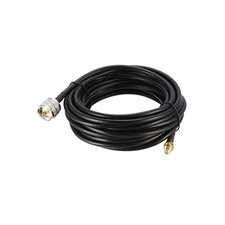 uxcell SMA Female to UHF PL-259 Male RG58 RF Coaxial Coax Cable 20 Ft
