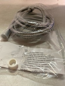 Modona HS27CH-A 100" Premium SS304 Shower Hose with Brass Fittings & EPDM Inner 