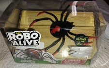 Zuru Robo Alive Crawling Spider Battery-Powered Robotic Pets Black Widow NIB