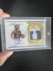 Flawless Jalen Brunson Patch Auto /10 10/10 Gold Game-Wore FPAJBR
