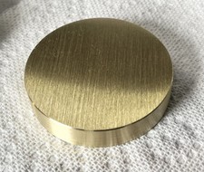 2-1/2” BRASS BAR DISC X 1/2” LONG🇺🇸2.500” ROUND 360 BRASS 63.5mm X 13mm🇺🇸USA