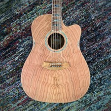 Cole Clark Fl3ec-rdbl-ae Acoustic Guitar - Aaa Redwood Top With Aaa Australian