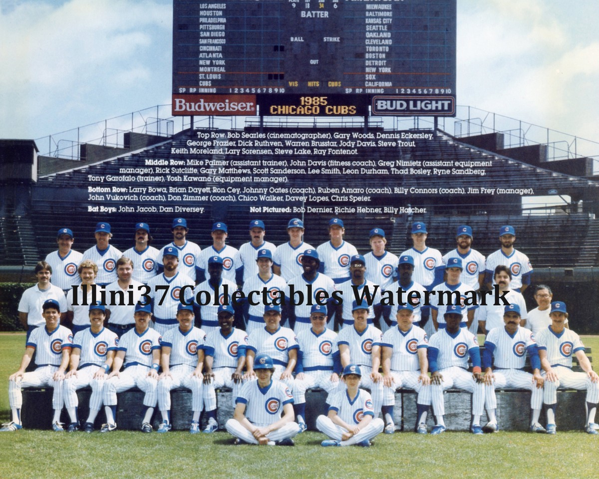chicago cubs 推定80s Chicago-Cubs-47-Blue-Division-
