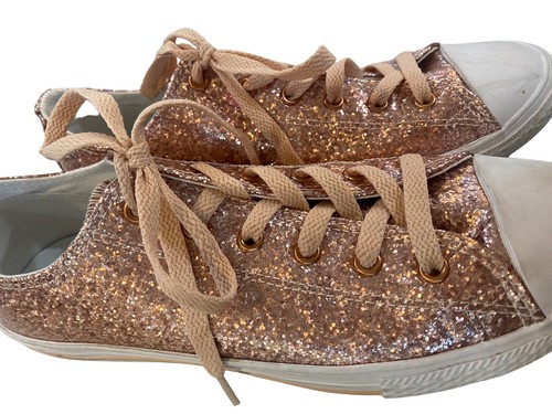 Converse All Star Pink Glitzer Sparkle Sneaker Damengröße 6 - Bild 2 von 17