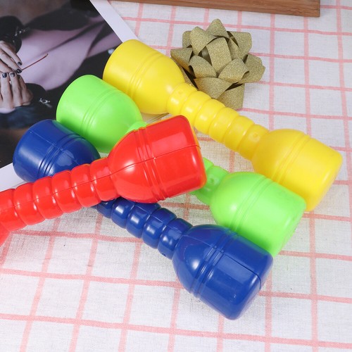 8 Pcs Plastic Dumbbells Barbells for Kindergarten Small Child Fitness