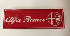 1940's  Alfa Romeo Mille Miglia (1000 Miles) Reproduction Racing Garage Sign
