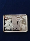 1977 Hamilton Mint Keep Smiling HAM-212 Ser #151 of 240 Silver Art Bar P1280
