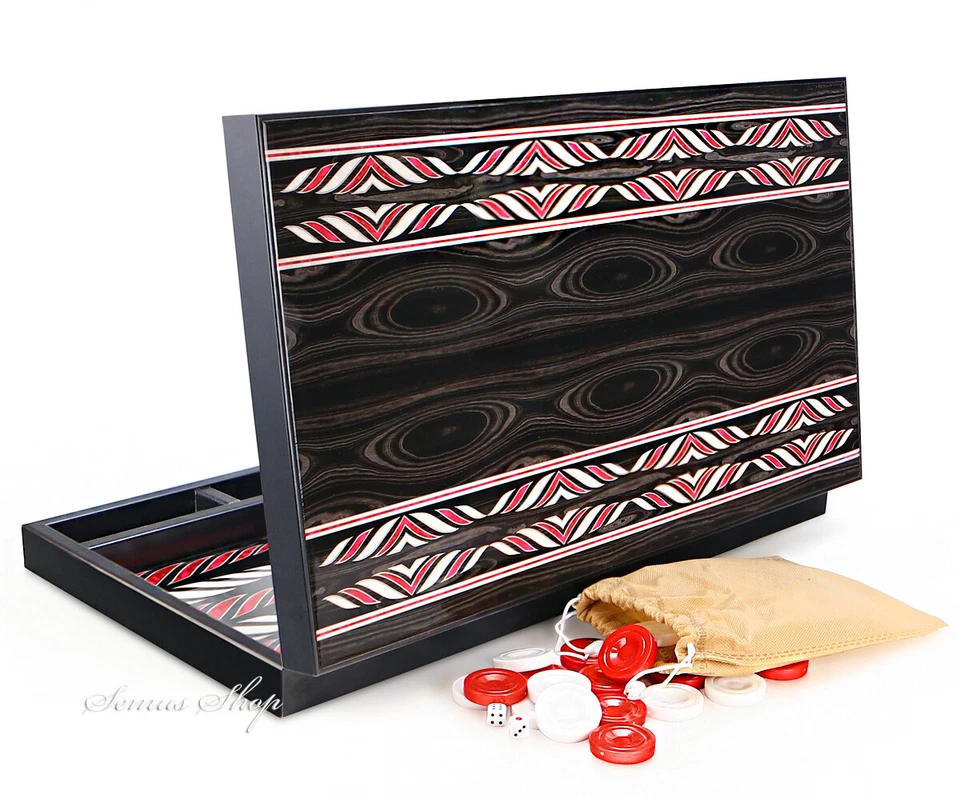 Orientalische Luxus Trendy Backgammon Tavla XXL B-Ware - Bild 2 von 4