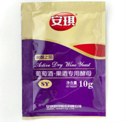 Chinese Yeast Alcohol Active Dry Wine Brewing 2~5packs Yeast Used For Red Wine - Picture 1 of 6