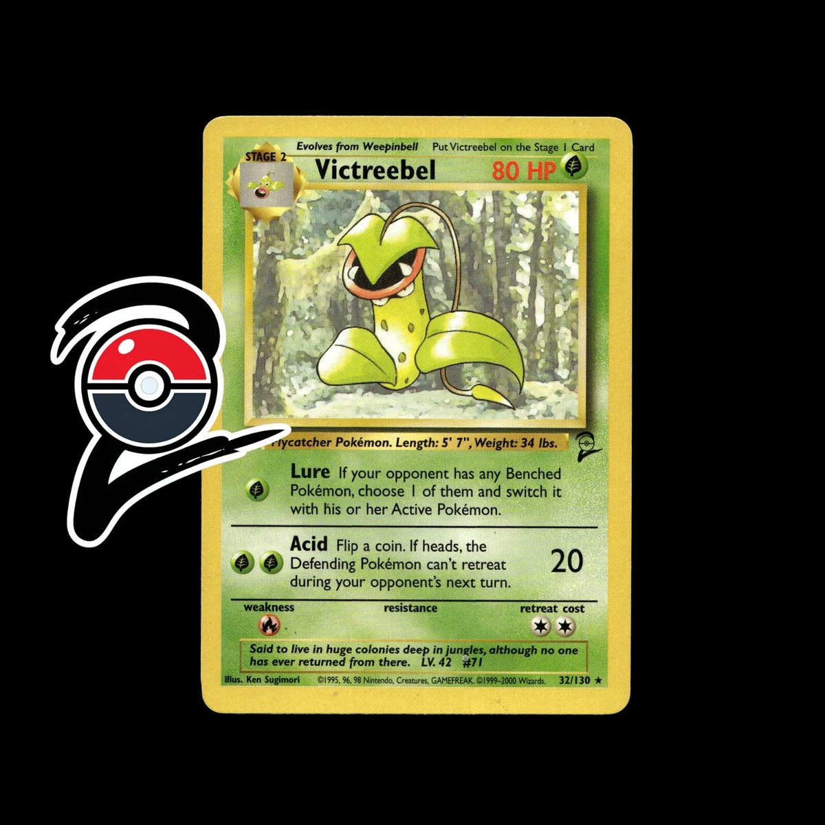 what does the back of a pokemon card look like Victreebel(R)〈003/096〉[XY3] – 晴れる屋2 main image 0