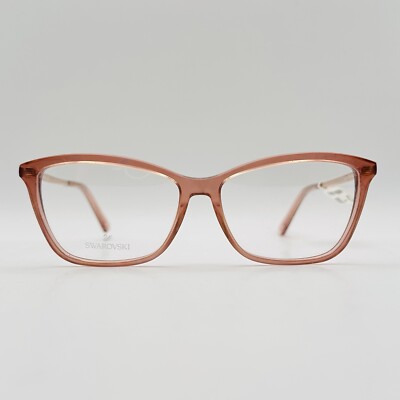 Swarovski Brille Damen oval rosa rosegold STRASS Mod. SK 5314 NEU