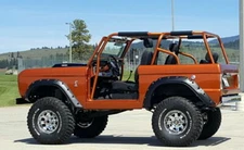 1975 Ford Bronco Pocket Style Fender Flares Compatible To Bushwacker 4pcs