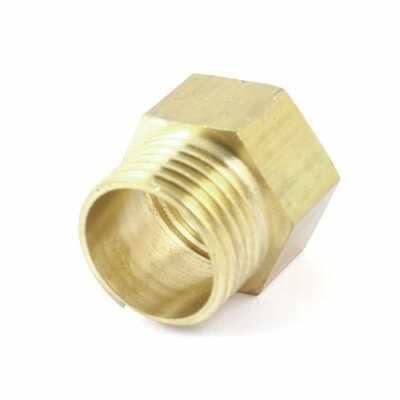 Metric BSP G Male to NPT Female Pipe Fitting Adapter Lead Free 1/2 3/4 Converter