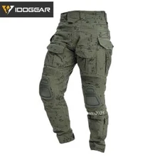 IDOGEAR Military Combat G3 Tactical Pants Men's Outdoor Cargo Camo Hunting Work