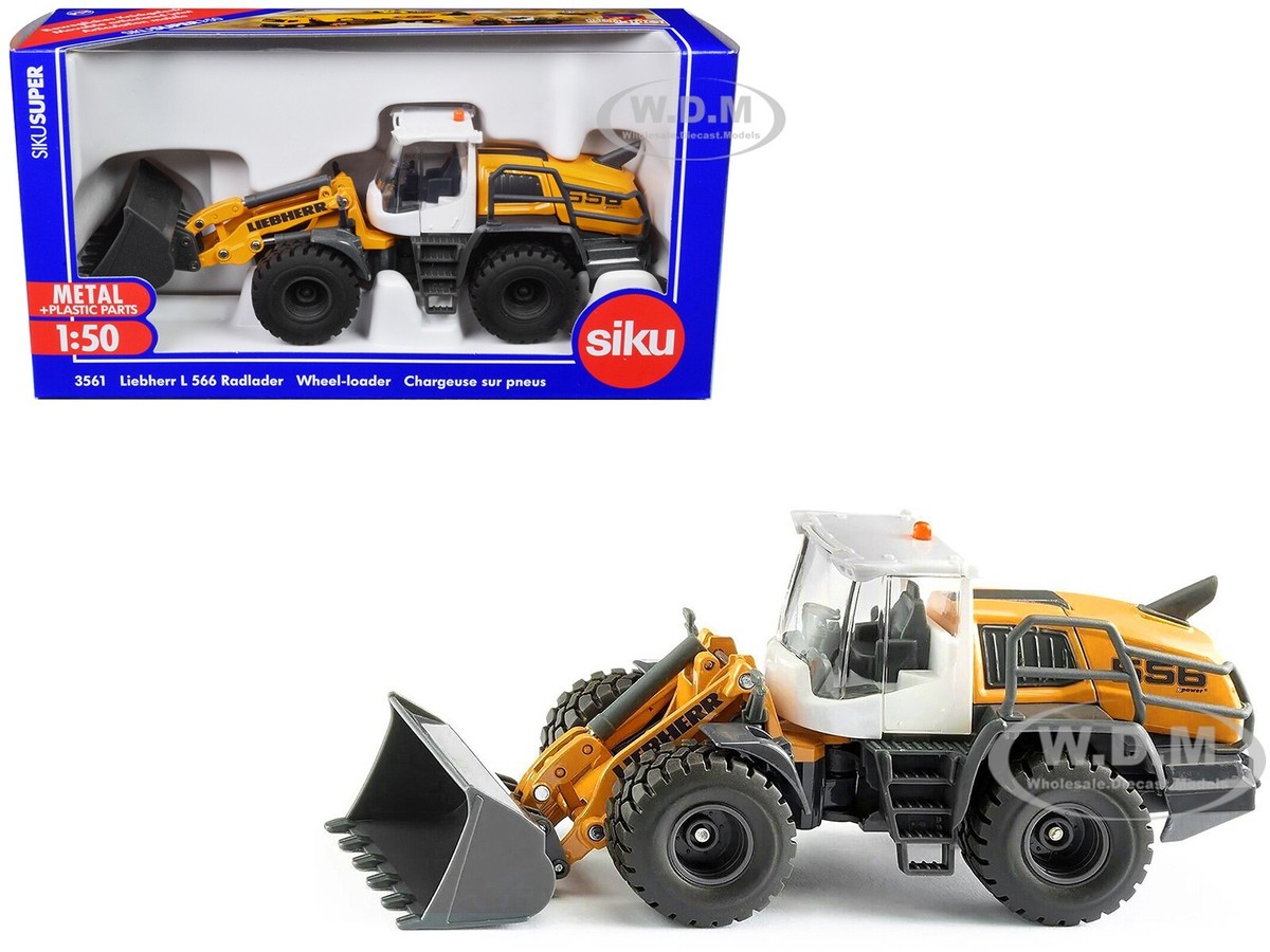 LIEBHERR L556 WHEEL LOADER YELLOW 1/50 DIECAST MODEL BY SIKU 3561