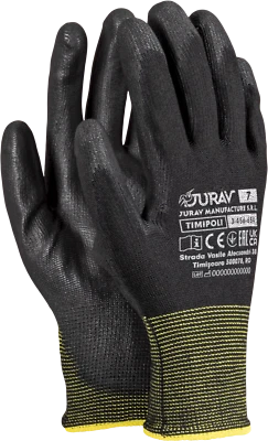 JURAV 24 Paar Arbeitshandschuhe Montagehandschuh Mechaniker Handschuhe PU Gr 7 8 9 10