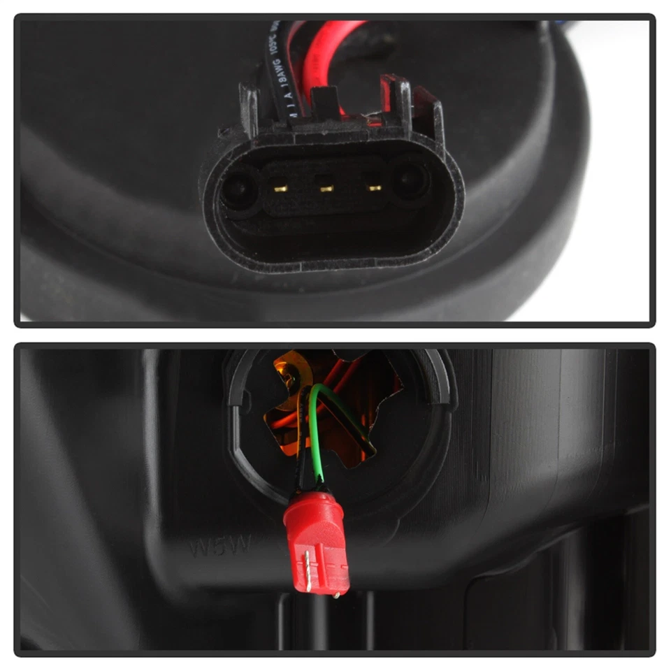 Faros proyectores barra de luz negra automática Spyder 11-16 Super Duty 5084460 Foto 4 de 4