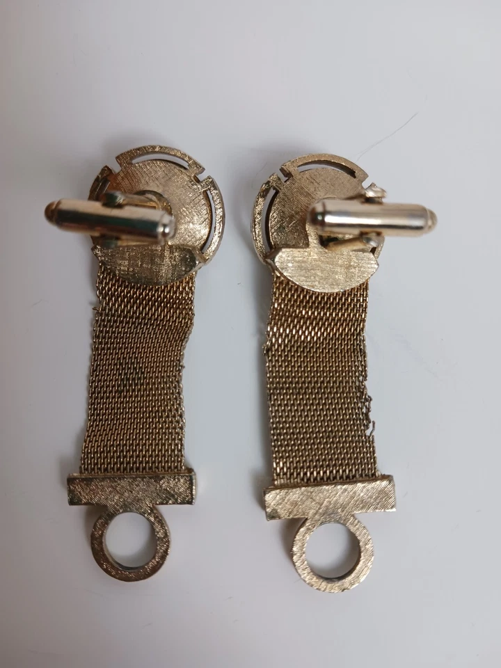 Gemelos envolventes de malla Dante vintage ámbar volcán Rivoli gemelos de vidrio Foto 4 de 4