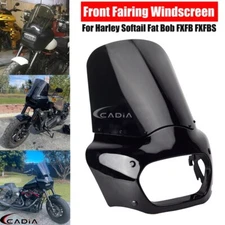 For Harley Softail Fat Bob FXFB 114 FXFBS 2018-2024 Front Fairing Windshield Kit