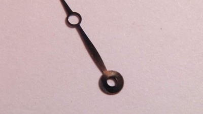 Breguet Hand. 14mm from bottom of hole. 120/35. 13, 75, 28386  non brilliant - B