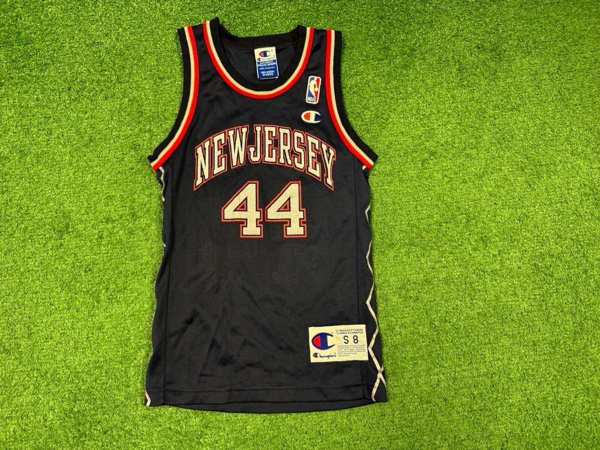 Champion New Jersey Nets Keith Van Horn #44 Size Small Basketball