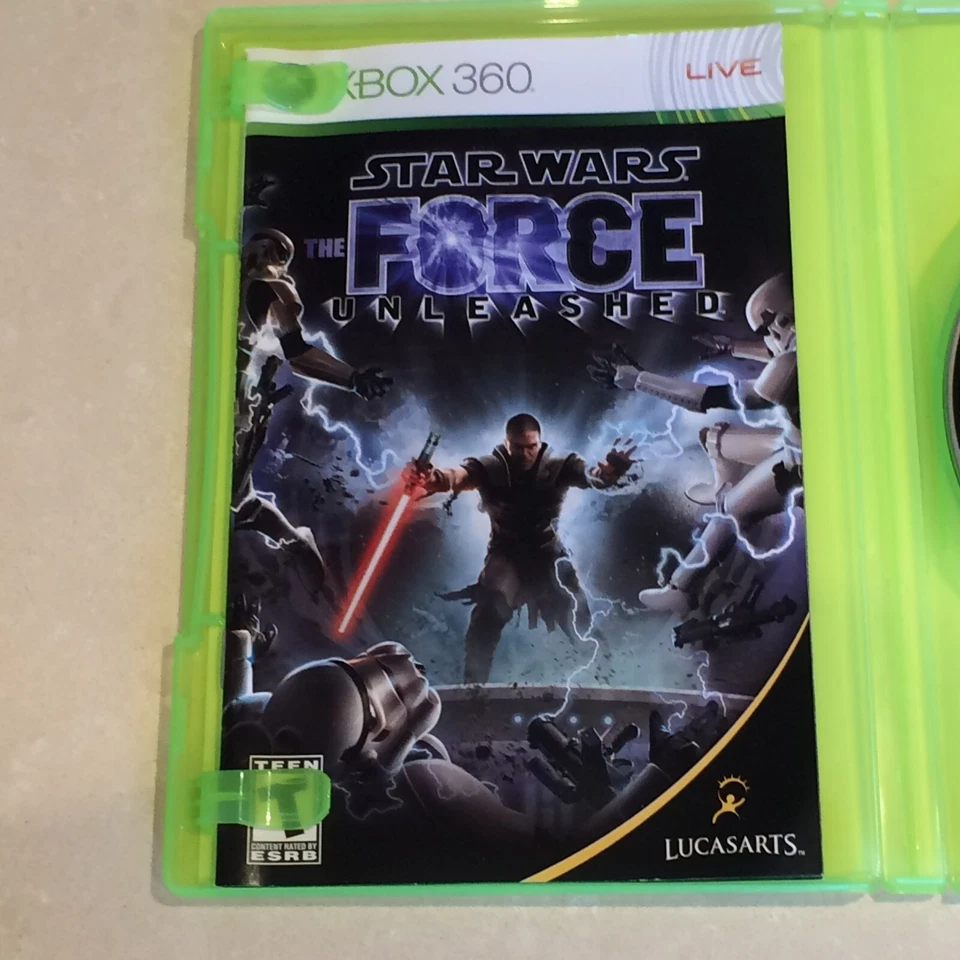 Microsoft XBOX 360 - STAR WARS: THE FORCE UNLEASHED - COMPLETE - Image 3 of 4