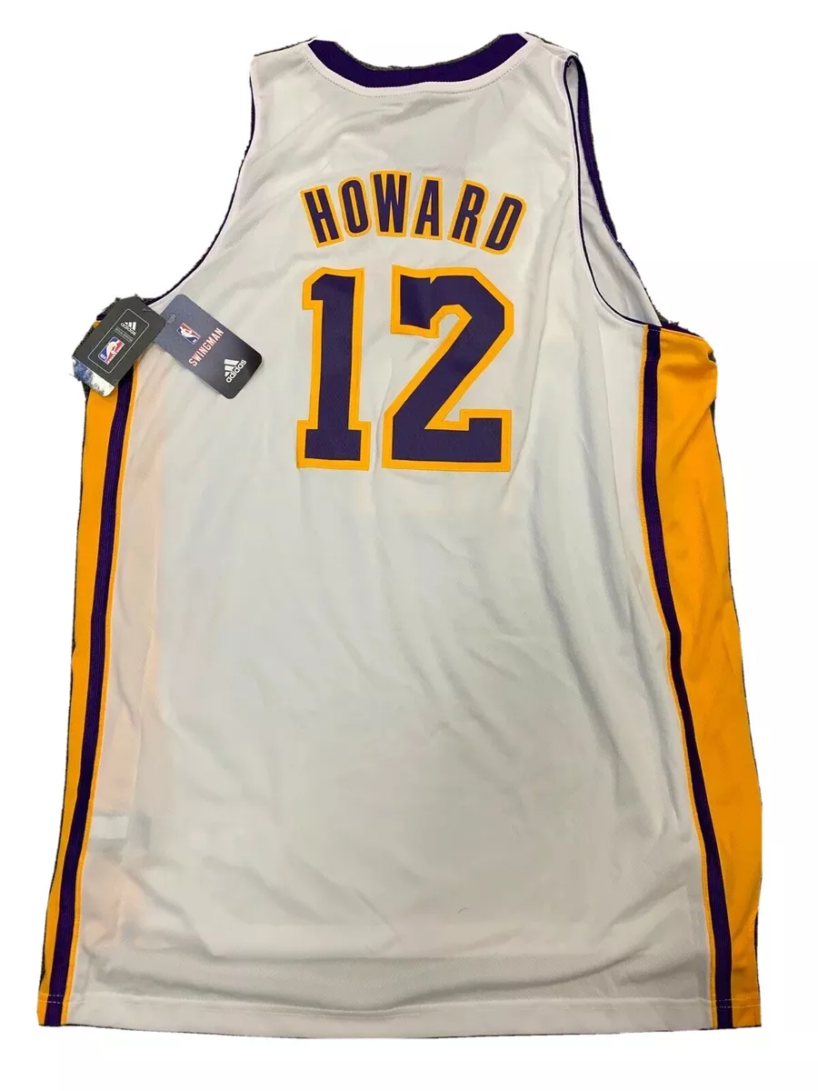 New Dwight Howard XL Los Angeles Lakers Swingman White Vintage