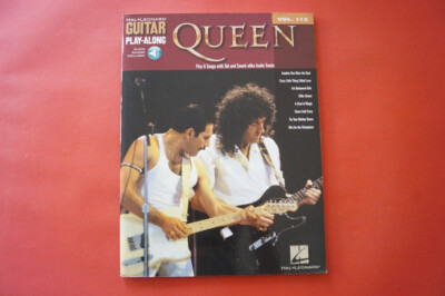 Queen - Guitar Playalong (mit Audiocode) .Songbook Notenbuch .Vocal Guitar