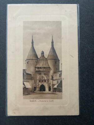 postcard bianconero small size Nancy Cantons Meurthe and Moselle Grande Est