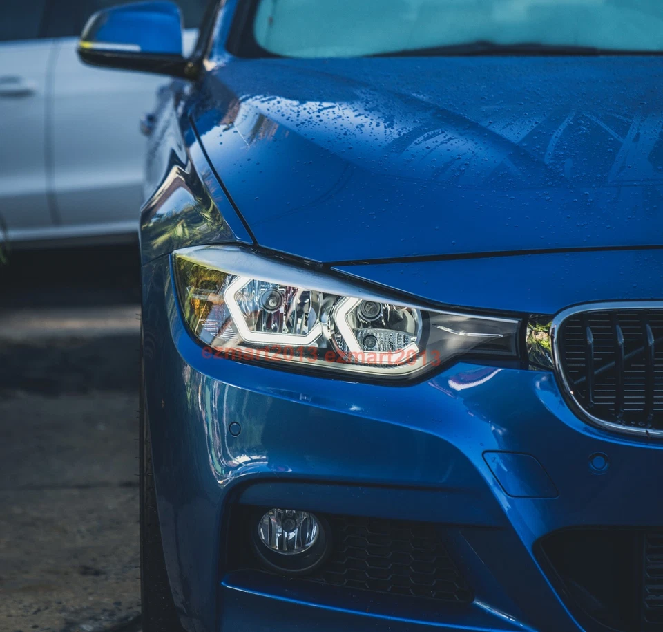 for BMW F30 F32 335d M3 M4 12-19 Dream color Flow dynamic RGB Crystal halo ring - Image 4 of 4