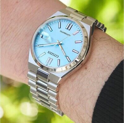 Citizen NJ0151-53L Tsuyosa Automatic Mechanical Blue Analog Citizen NJ0151-53L Tsuyosa Automatic Mechanical Blue Analog