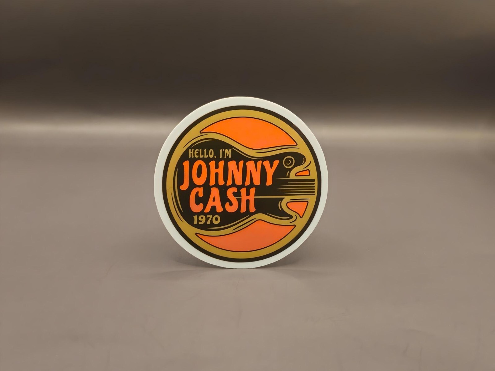 Johnny Cash Stickers Rock N Roll VinylThe Man In Black Music Rebel Country