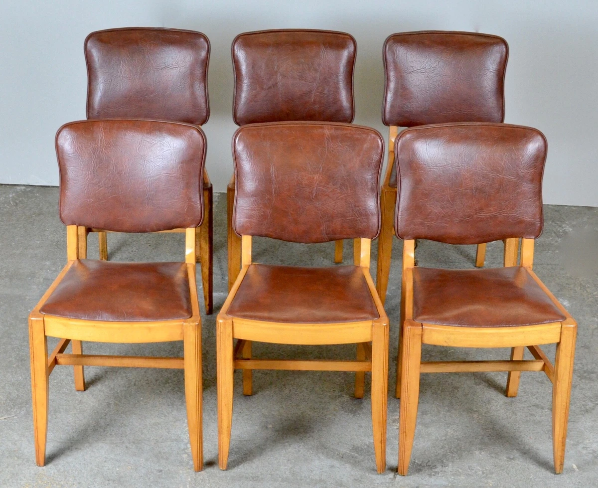 Ebay leather dining chairs clearance