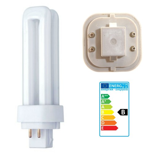 Energy Saving Light Bulb 4 Pin CFL Fluorescent Lamp Cool White 10w 13w 18w 26w - Picture 4 of 11