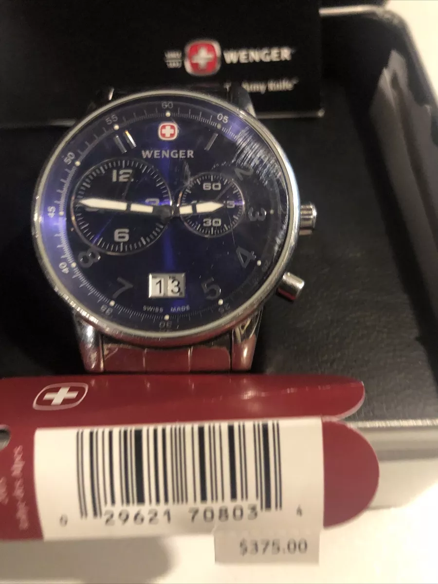 Swiss military wenger hotsell commando city dual time